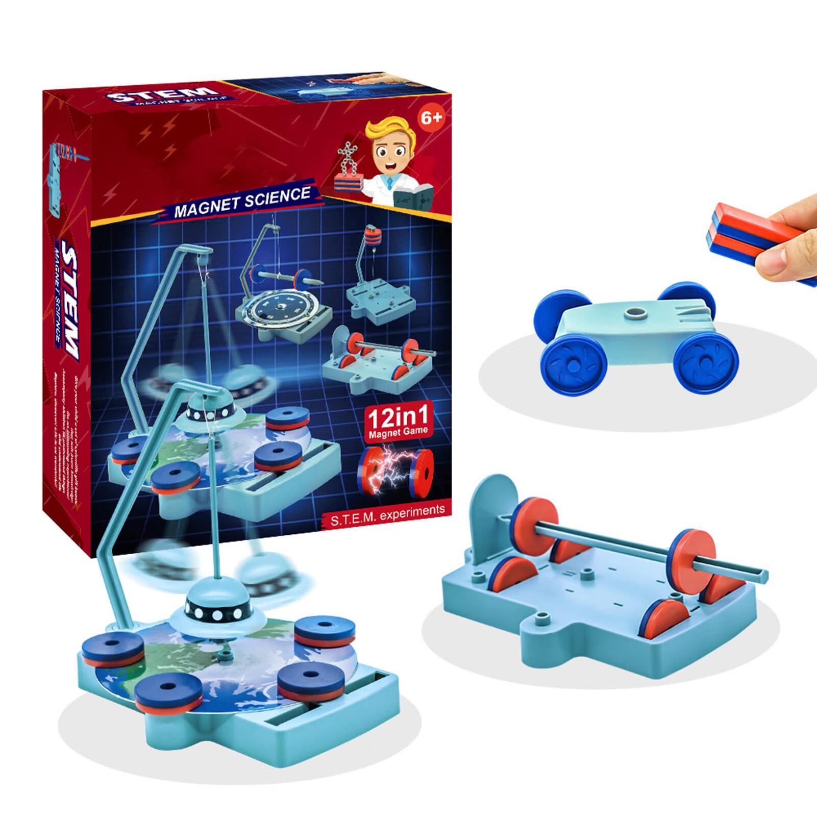 Science Kit Toys12 STEM Science Experiments12in1 Power The Racer with a