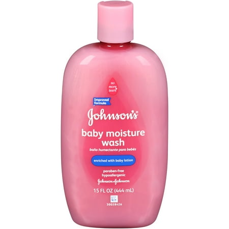 Johnson No More Tears bébé humidité de lavage, 15 fl oz