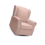 Middleton Uped Glider Swivel Rocker Chair, Blush