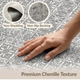 thumbnail image 5 of ODIKA Retro Symmetrical Ornamental Border Distressed Palette Design Foldable Easy Care for Queen Size Bedroom, Under Bed, Master Suite, 5 of 6