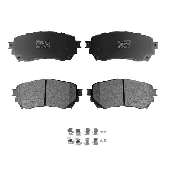 Front Ceramic Brake Pad Kit For 2014-2020 Mazda 6