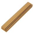 thumbnail image 2 of A&S Mezuzot Aluminum Mezuzah Case in Adi Sidler Track Design Door Mezuzah for Parchment Scroll Home Blessing Decor (Gold, 6 Inches), 2 of 6