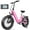 Pink, variant on Gocio Electric Bike for Adults, Peak 1025W Mountain E Bike, 48V 13AH Removable Lithium-Ion Battery Ebikes, 20"x4.0" Fat Tire Electric Bicycles, 3A Fast Charge, 60 Miles Man Woman UL2849 Certified