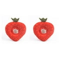thumbnail image 1 of Unatoiry Cat Neck Cone Fruit Shaped Puppy Accessories Elizabethan Collars Collar Breathable Toast Anti-Bite Kitten Cones Strawberry Pattern L 2Set, 1 of 6