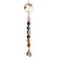 thumbnail image 1 of 7 chakras piedra curativa árbol de la vida colgante de pared decoración interior del hogar, decoración de ventanas, meditación de yoga, 1 of 5