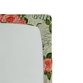 thumbnail image 2 of Ambesonne Romantic Fitted Sheet, Paris Themed Flowers, Queen Size, Salmon and Green, 2 of 2