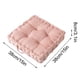 thumbnail image 2 of Apmemiss Square Thick Floor Seating Cushions,Solid Thick Tufted Cushion Meditation Pillow for Sitting on Floor,Tatami Pad for Guests or Kids Reading Nook,Yoga Living Room Sofa Balcony Outdoor, 2 of 7