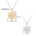 thumbnail image 2 of Collar Colgante Moda Retro Hip Hop Águila Qarigey Plata, 2 of 6