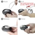 thumbnail image 5 of LLC Smart Earphone Storage Box/Headphone Cable Organizer/Earbuds Holder Case (3pcs, Black), 5 of 5