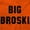 Orange, variant on Big Broski Funny Older Brother Youth T Shirt Tee Boys Infant Toddler Brisco Brands 24M