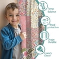 thumbnail image 3 of Blackout Kids Curtains,Pioneer Flower Childrens Insulated Curtains Set Of 2,Bedroom Essentials,Toddler Room Decor 42x54in(106x137cm), 3 of 4