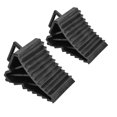 thumbnail image 2 of Car Trailer Anti Slip Blocks Triangular Blocks Parking Wedges Plastic Wheel Chocks And Wheel Retainers 145x10x77cm Wheel Ramp, 2 of 5