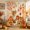 Yellow, variant on Thanksgiving Shower Curtain, Waterproof Shower Curtains for Bathroom, Fall Fox Sunflowers Orange Maple Leaves Washable Fabric Bathtub Curtain Set Bath Decor with 12 Hooks 72"x78"