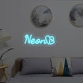thumbnail image 2 of UPONRAY Single-line Custom Neon Signs, Customizable USB-Powered & Dimmable LED Neon Light, Stylish Wall Decor as Gifts for Bedroom, Home, Bar, Family, Lover, Friend, Cool White, 5 inch/1 Letter, 2 of 8