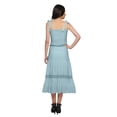 thumbnail image 3 of Moomaya Solid Adjustable Shoulder Strap Women Casual Sleeveless Long Dress, 3 of 6