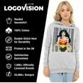 thumbnail image 4 of Wonder Woman Your First Women's Hoodie, 4 of 6