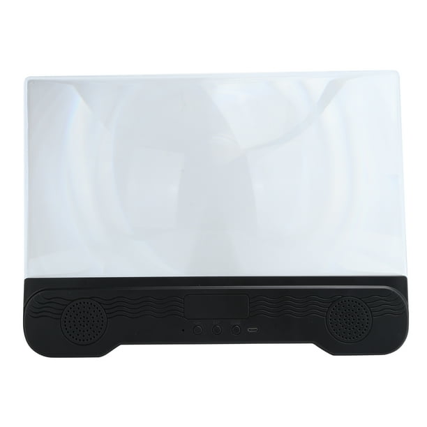 Amplificador de Pantalla, Amplificador de Teléfono Soporte HD Ajustable Hd Zoom para Altavoz para interiores para acampar para viajar por ocio