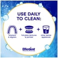 thumbnail image 3 of Tabletas de limpieza Efferdent Retainer Dental Appliances 126, 3 of 6