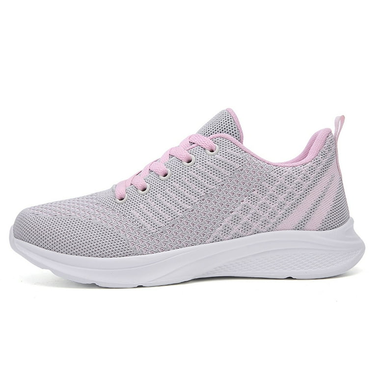 FZM Women shoes Ladies Shoes Fashion Comfortable Mesh Breathable Lace Up  Casual Sneakers