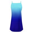thumbnail image 5 of DailyTrove Women's Ombre Sleeveless Midi Dress, Casual Daily & Evening Wear, Stretchy Polyester Blend, Fit & Flare, Solid Color Lining, 5 of 6