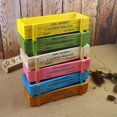 thumbnail image 2 of Flowerpot Creative Retro Wooden Box Flowerpots Flower Stand Groceries Log Boxes Succulent Plant Flower Pots, 2 of 4