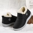 thumbnail image 2 of Bottes pour Hommes Neige Randonnée Bottes pour Hommes Bottes d'Hiver pour Hommes Extérieur Chaussure Homme Chaussures Imperméables Homme Plateforme Chaussures de Travail Chaussures BNRed_10 41, 2 of 6