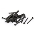 thumbnail image 1 of Clavos de punta para pared de cemento de fibra 2mm x 25mm Negros 30 Pcs, 1 of 3