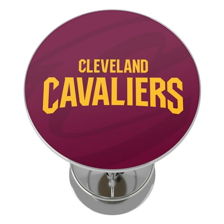 Cleveland Cavaliers NBA Fade Chrome Pub Table - Wine, Gold