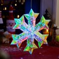 thumbnail image 3 of Copo de nieve Joiedomi, 38 cm, prismático USB, 100 LED, 3 of 9