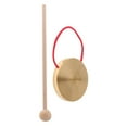 thumbnail image 2 of Esquirla 4'' Metal Gong with Hammer Set Chinese Traditional Musical Instrument Cymbal Toy, 2 of 8