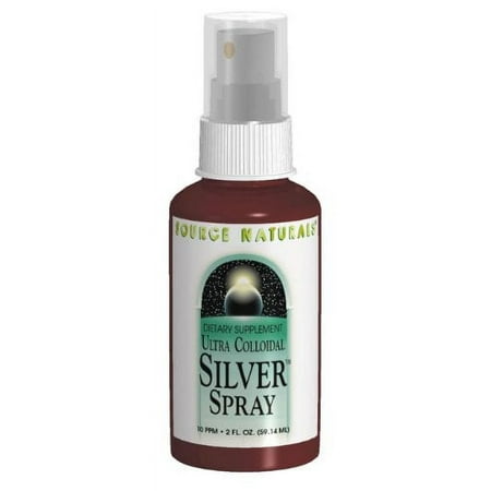 Source Naturals, Inc. Ultra Colloidal Silver Throat Spray (Pump) 1 oz Spray