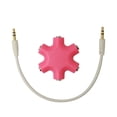 thumbnail image 1 of 3.5mm Audio Splitter Headset Accessory Universal Fittings Reliable Converter Equipment Earphone Adapter Connect Device Adapting Accessories pink, 1 of 8