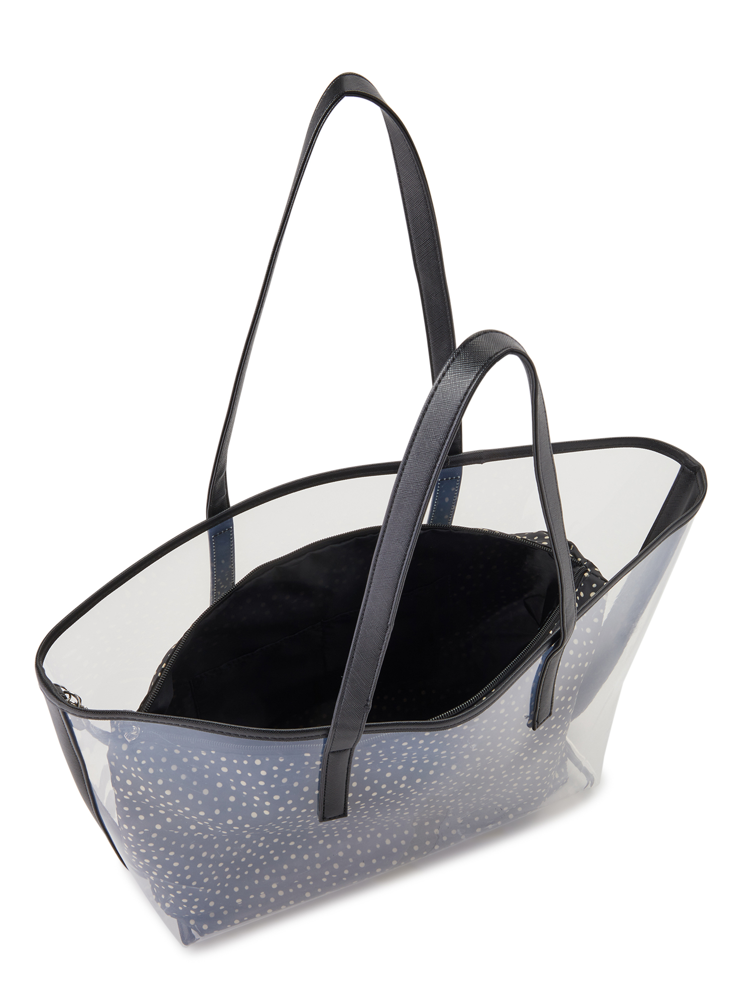 Time and Tru Clear Beach Tote Bag