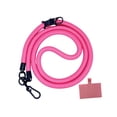 thumbnail image 2 of Phone Tether Phone Lanyard Holder Strap Phone Accessories Strong Detachable Hook Rose Red, 2 of 9