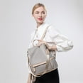 thumbnail image 4 of Mochila de tela Oxford para mujer, moderna, informal, de gran capacidad, para viaje, escolar, 4 of 5
