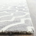 thumbnail image 3 of Safavieh Dip Dye Lairos Distressed Wool Area Rug, Gray/Ivory, 11' x 15', 3 of 11
