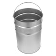 thumbnail image 3 of Outdoor Trash Can Bucket Garbage Container Multipurpose Metal Garbage Can Bucket Container, 3 of 8