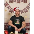 thumbnail image 2 of Merry Christmas At The Beach T-Shirt Men -Smartprints Designs, Male Medium, 2 of 4