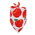 thumbnail image 2 of Cheers.US Spring and summer pet triangle Scarf Cotton dog saliva scarf fruit dinosaur watermelon dog dog cat, 2 of 3