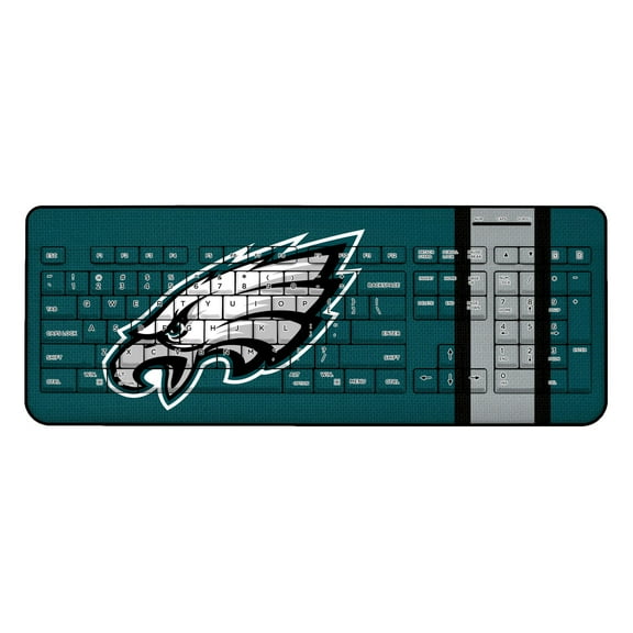 Philadelphia Eagles Stripe Wireless Keyboard