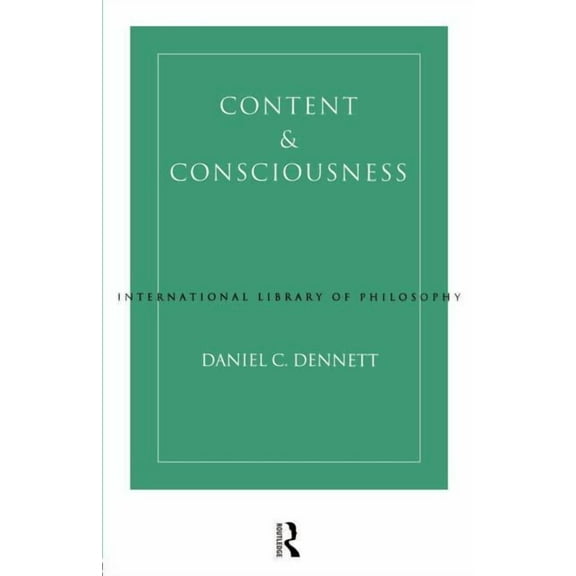 International Library of Philosophy Content and Consciousness, (Paperback)