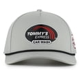 thumbnail image 2 of Unisex The Game Cleetus McFarland Gray Richard Childress Racing #33 Tommy's Express Car Wash Rope Adjustable Hat, 2 of 4
