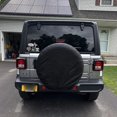 thumbnail image 2 of Spare Tire Cover Wheel Protectors, Weatherproof Vinyl Leather, For Honda Cr-v, 2 of 4