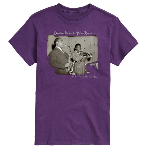 Charlie Parker - The Three Deuces - Men's Short Sleeve Graphic T-Shirt
