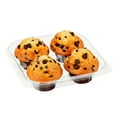 thumbnail image 2 of Marketside Chocolate Chip Muffins, 14 oz, 4 Count, 2 of 8