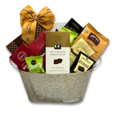 Snack Basket Gourmet Chocolate Covered Treat Gift Basket - Walmart.com