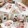 thumbnail image 5 of Fall Pumpkins Area Rugs 3'x5', Washable Small Throw Rugs for Living Room Bedroom, Thanksgiving Autumn Flower Leaf Plant Indoor Outdoor Rug Non-Slip Low Pile Carpet Runner Reversible Floor Mats, 5 of 8