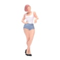 thumbnail image 4 of Figura de chica escala 1:64, modelo en miniatura de , figuras de resina pintadas a mano, decoración de ., 4 of 8