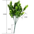 thumbnail image 4 of Coofit 5PCS Artificial Plants Branches Fake Greenery Simulated Flowers for Home Decor, 4 of 10