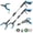 Blue 26" & 32" 2 Pack, variant on KEKOY 2-Pack 32" and 26" Grabber Reacher with 360° Rotating Jaw, Mobility Aids Reaching Assist Tool
